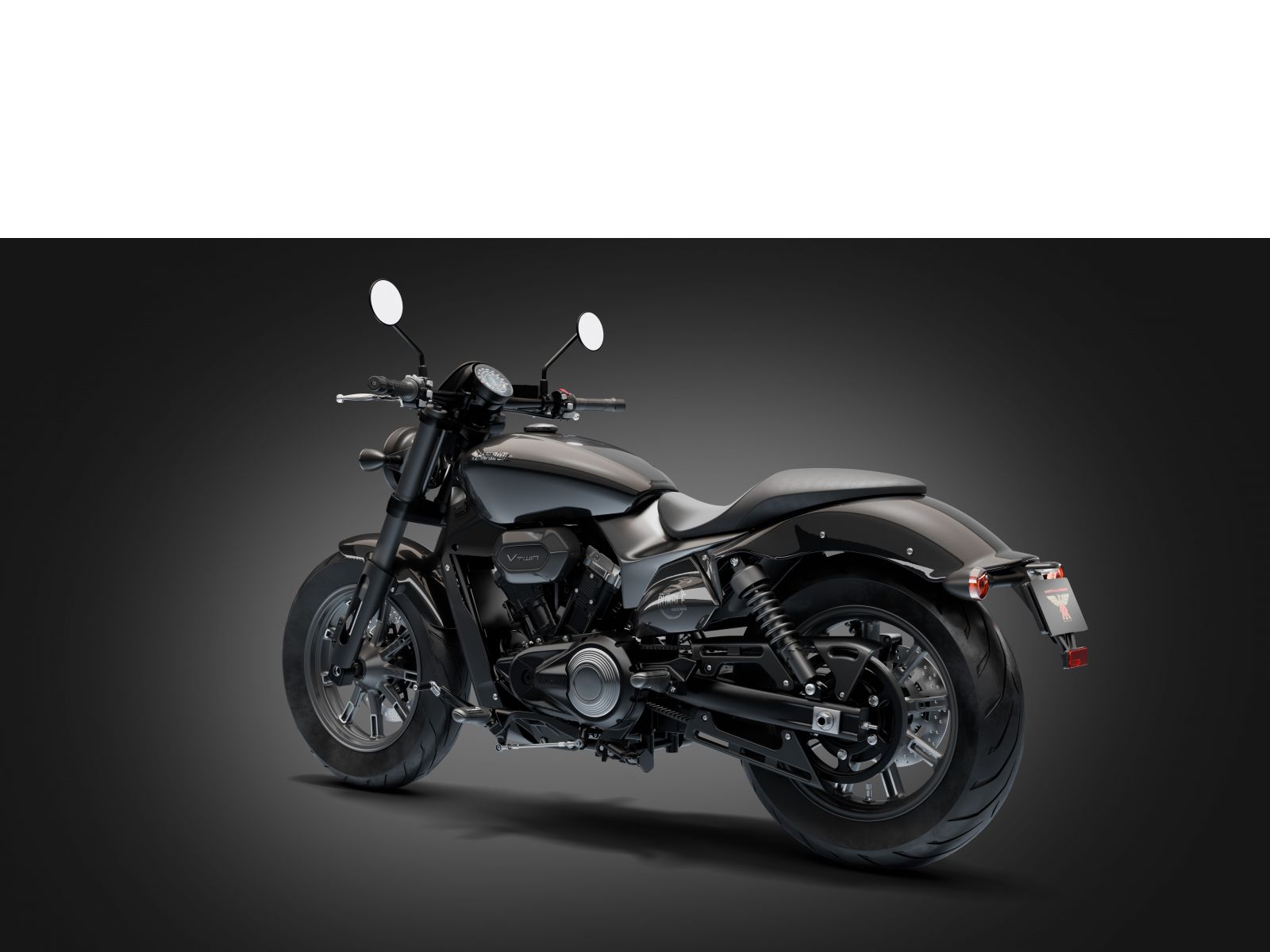 Мотоцикл MOTO MORINI RUMBLE (VOLCANIC BLACK) 2026